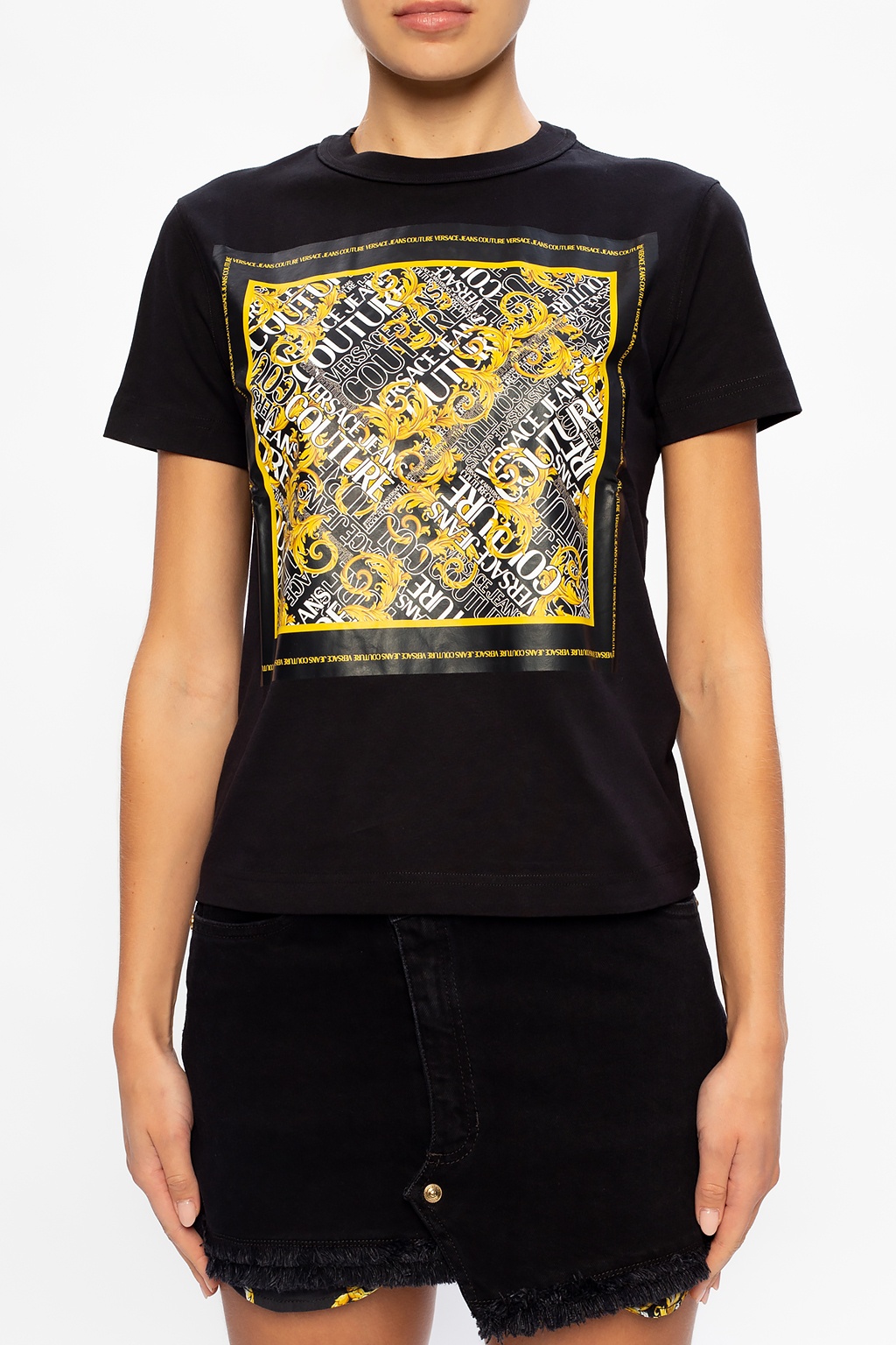 Versace Jeans Couture Printed T-shirt | Women's Clothing | IetpShops